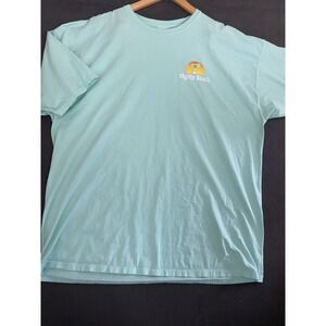 Short Sleeve T Shirt Woman's Plus Sz 3X Mint Green 100% Cotton Party Beach